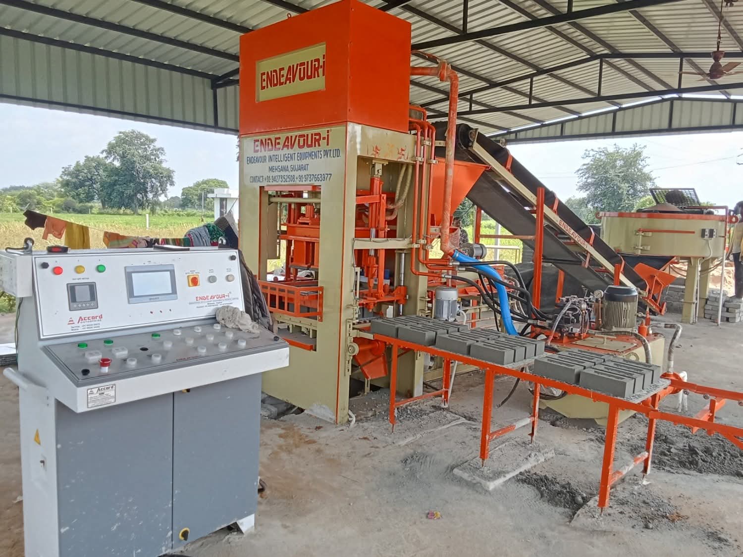 Fly Ash Brick Machine Hydraulics