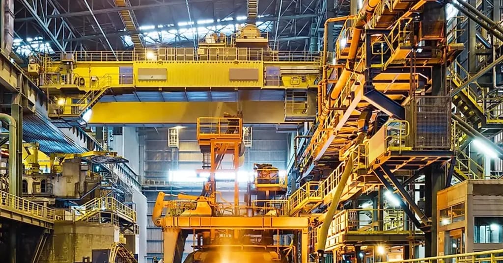 Industrial background